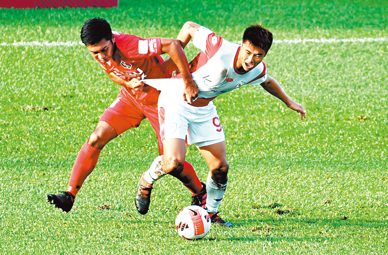◆南區（紅衫）對香港U23將為新一季港超揭開戰幕。 資料圖片
