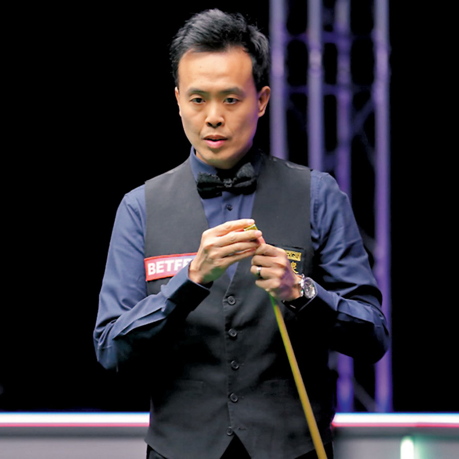 ◆傅家俊未能晉級。 World Snooker Tour圖片