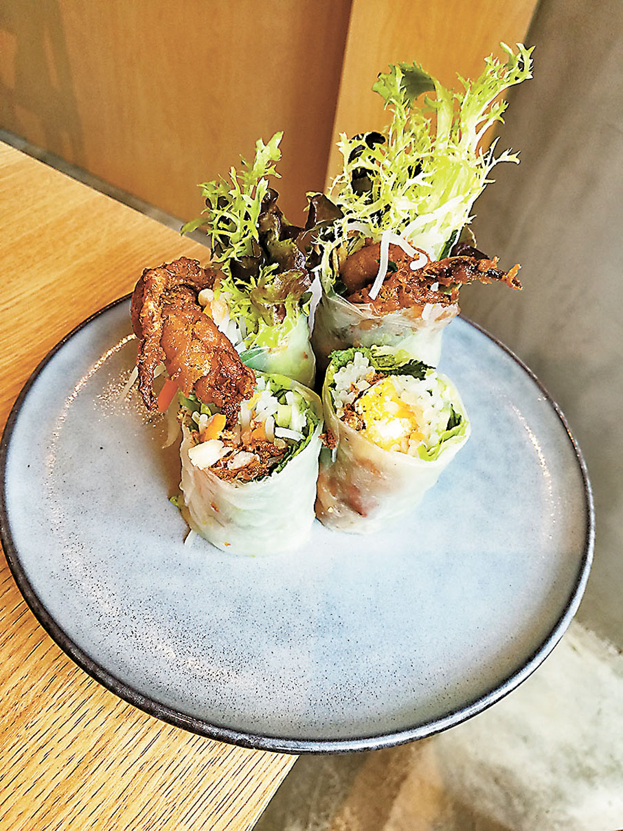 ◆越南軟殼蟹米紙卷