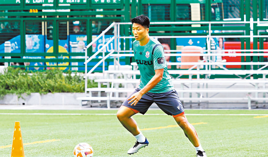 ◆劉學銘倦鳥知還，指重返南區有種回家的感覺。球會圖片