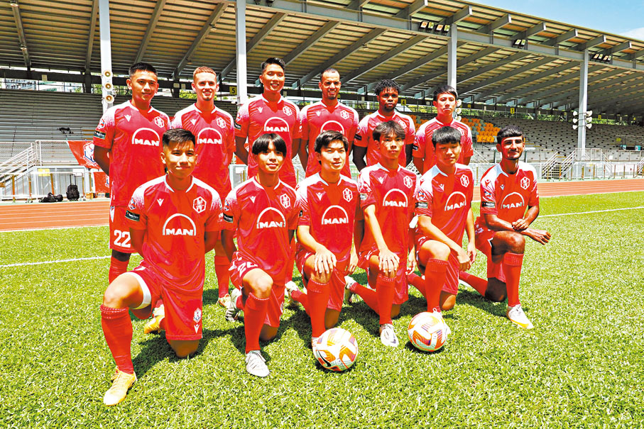 ◆南區12名新兵，當中半數為年輕球員。 球會圖片