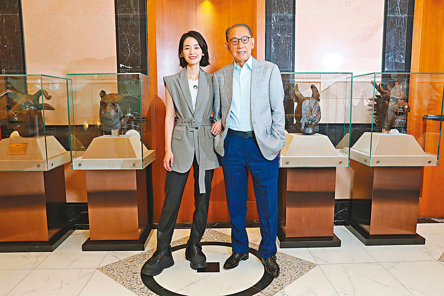 ◆劉雅瑟被英皇收歸旗下即當上金像影后，離不開楊受成的好眼光。