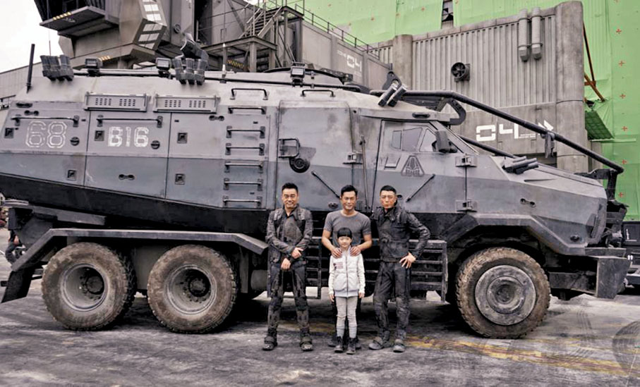 ◆《明日戰記》曾到內地取景。