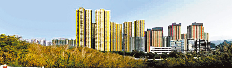 古洞北放寬地積地皮發展效果圖