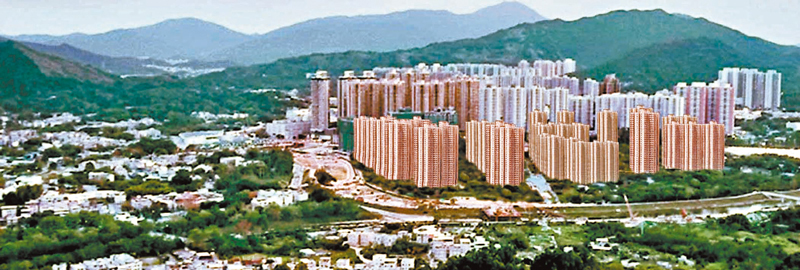 粉嶺北放寬地積地皮發展效果圖