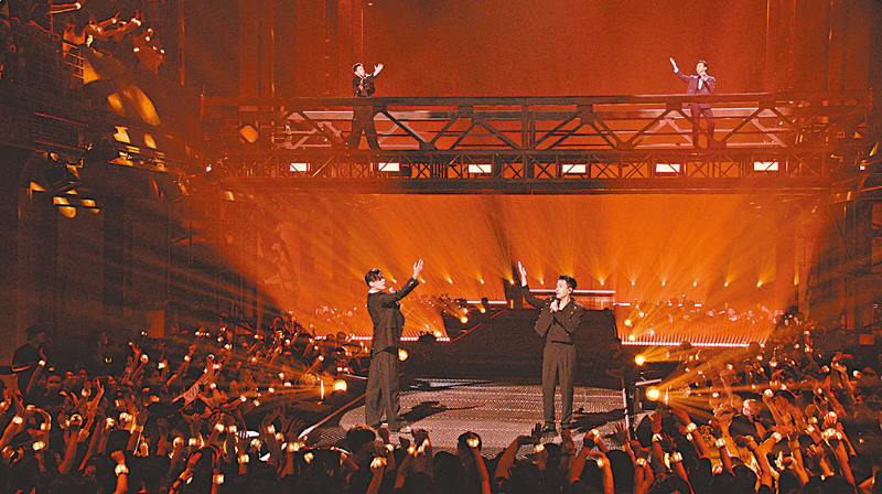 ◆ 劉愷威的初舞台得到肯定。