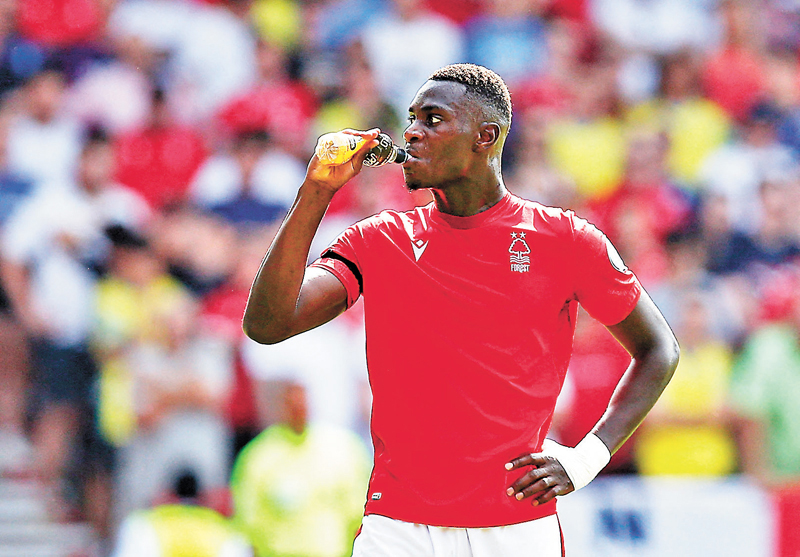 ◆森林新中堅尼亞希迪速度及硬朗度兼備。路透社