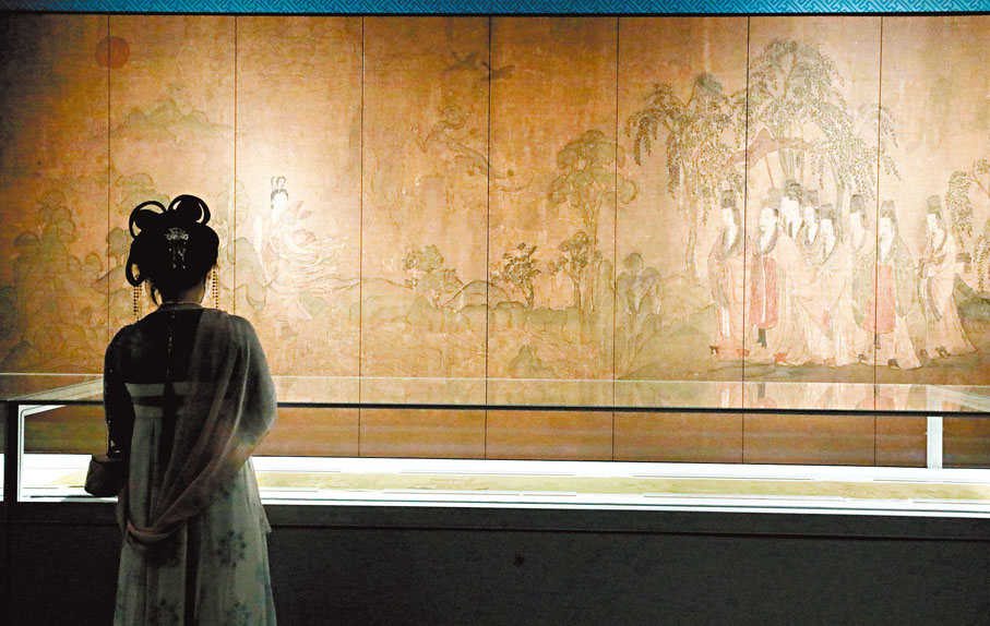 ◆東晉畫家顧愷之《洛神賦圖》北宋摹本。資料圖片