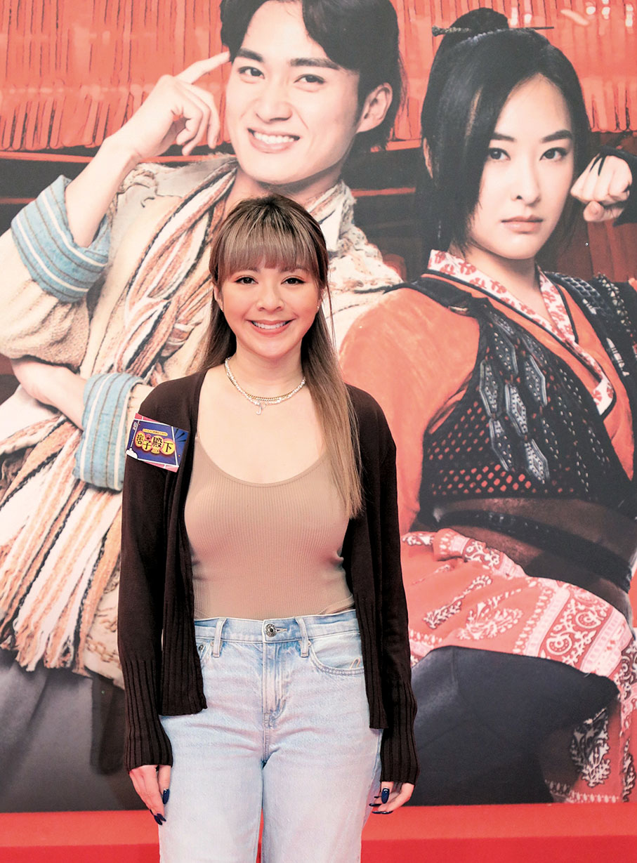 ◆ 王灝兒昨日出席新劇宣傳活動。
