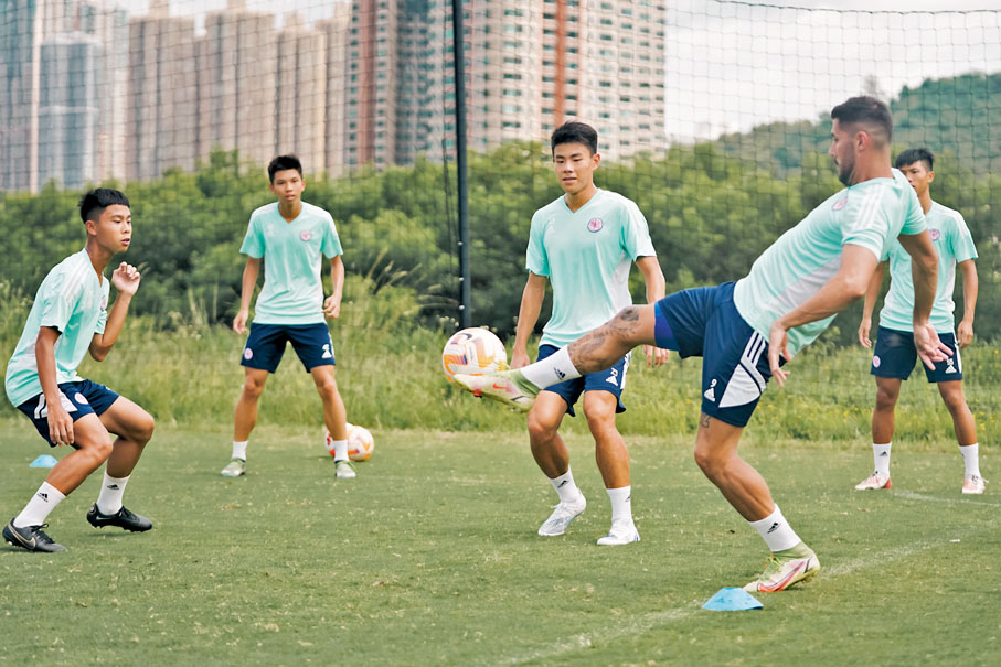 ◆東方新一季陣容充滿青春氣息。球會圖片