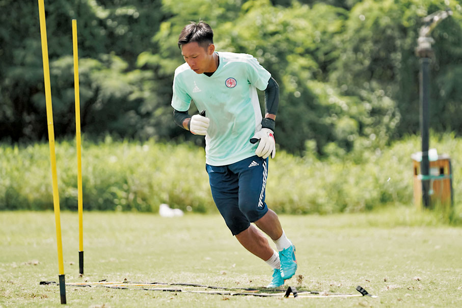 ◆東方龍獅陣容大變，葉鴻輝的表現更為舉足輕重。 球會圖片