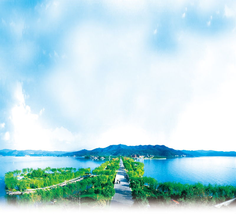 ◆ 日新月異的東錢湖。