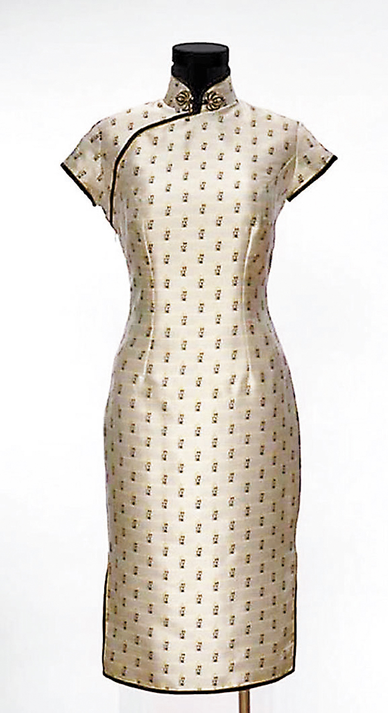 ◆旗袍已成為服裝的經典。作者供圖