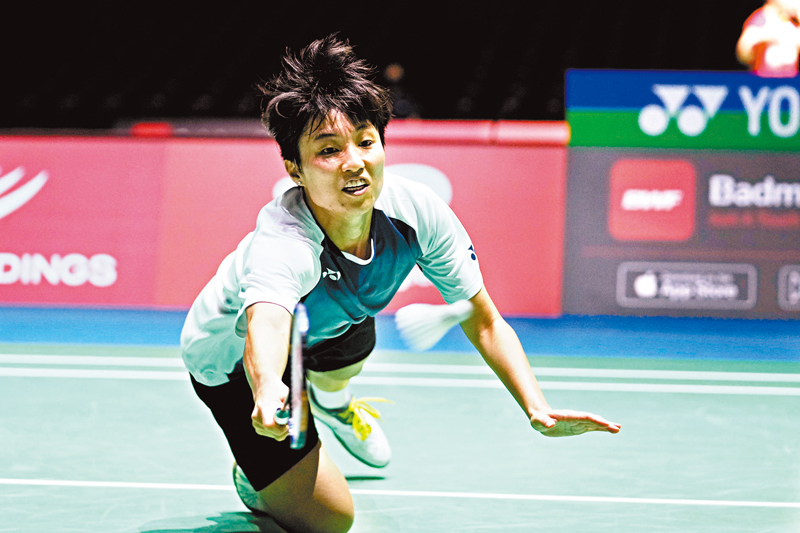 ◆葉姵延遭淘汰。  美聯社