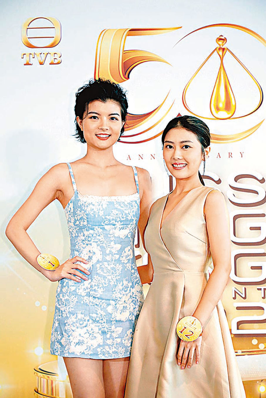 ◆徐麟（左）與張可欣皆爭取時間苦練廣東話