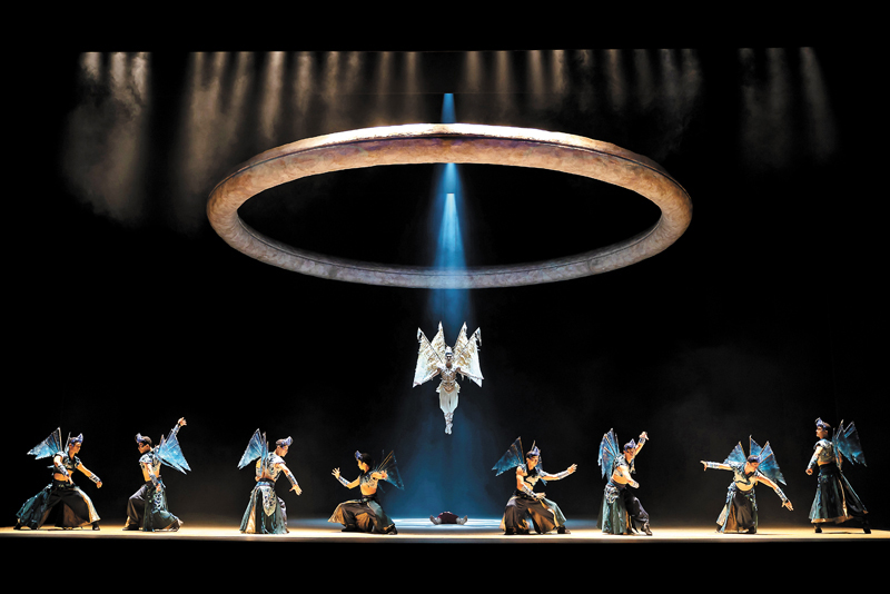 ◆《一個人的哪吒》。攝影：Henry Wong@S2 Production 香港舞蹈團提供