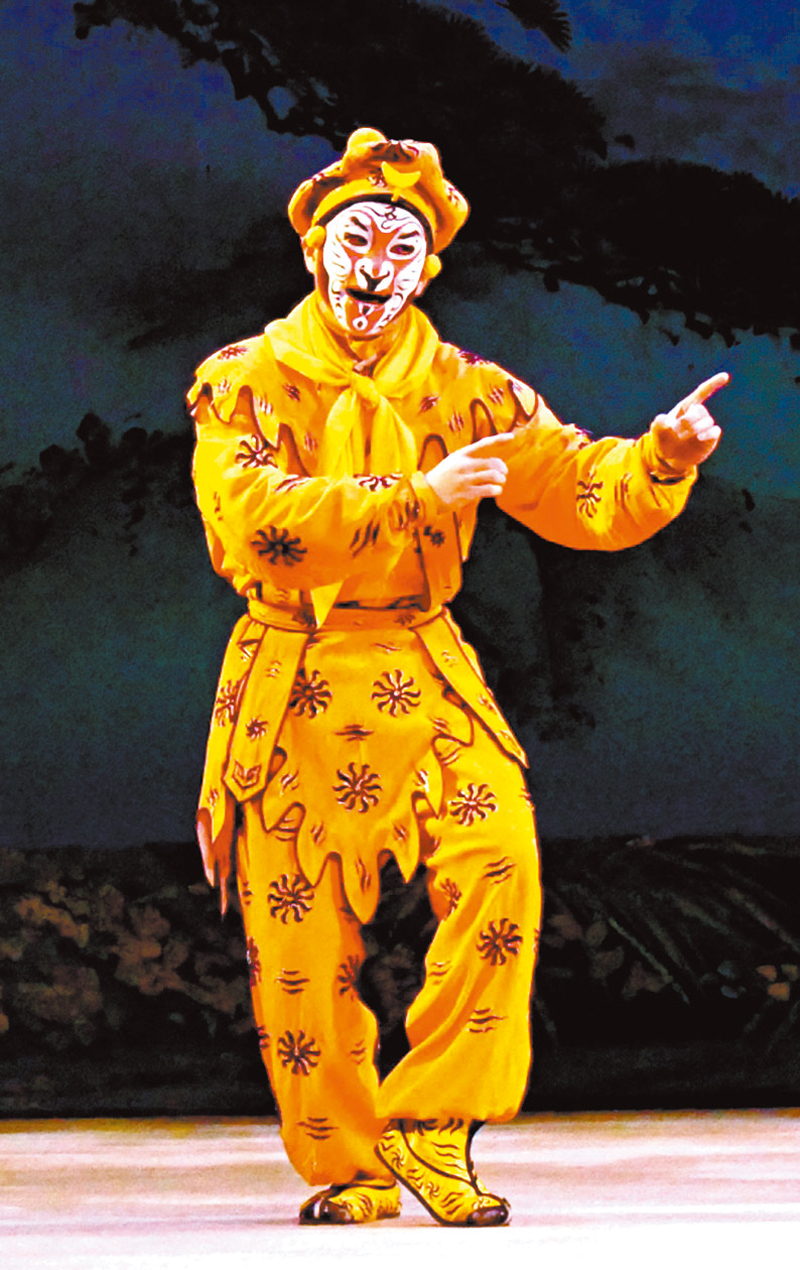 ◆蘇鈺橋演孫悟空。