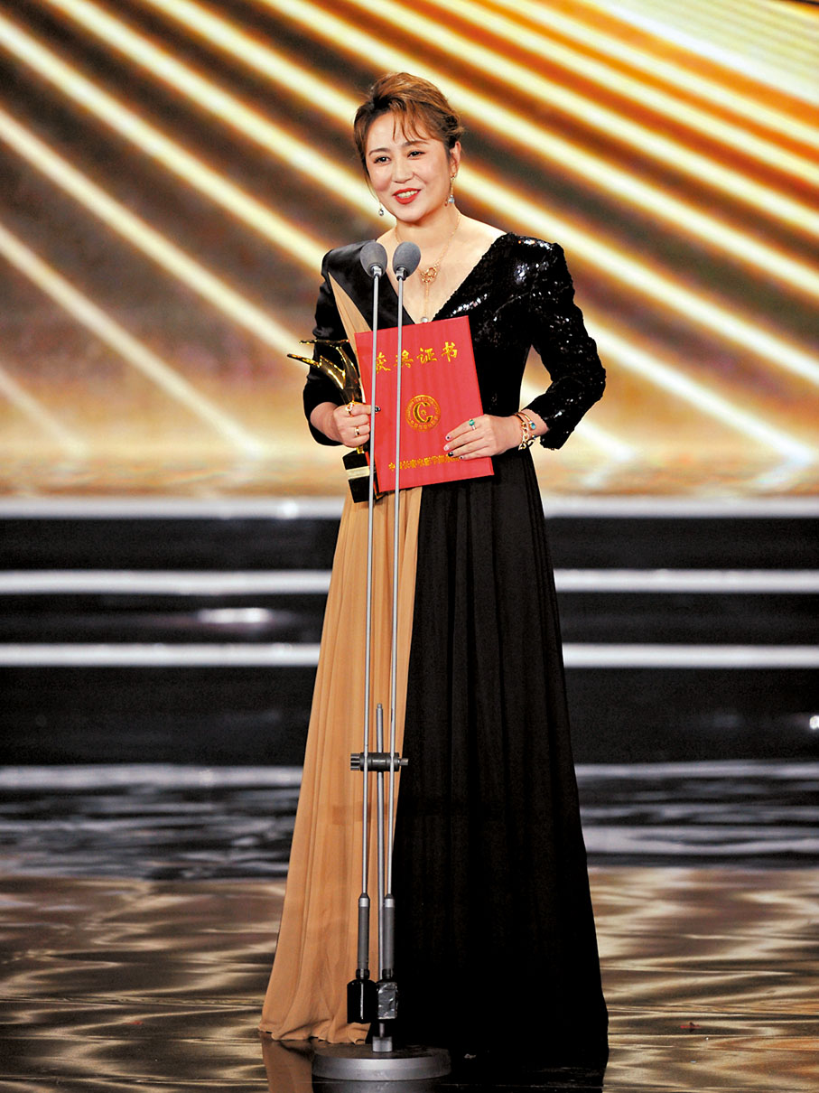 ◆馬麗憑藉《這個殺手不太冷靜》獲得最佳女演員獎。