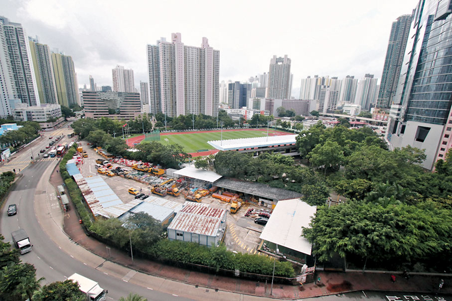 ◆政府計劃於昌華街及長沙灣道，興建一座樓高約18層的聯用大樓，用作體育、康樂、醫療及福利等設施。 資料圖片