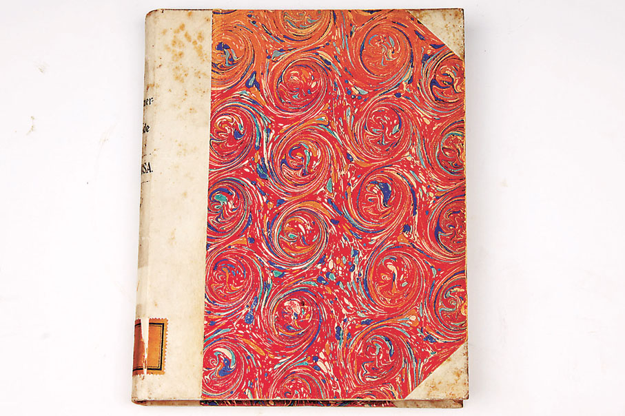 ◆1675年出版的荷蘭書籍《被貽誤的福爾摩沙》封面。