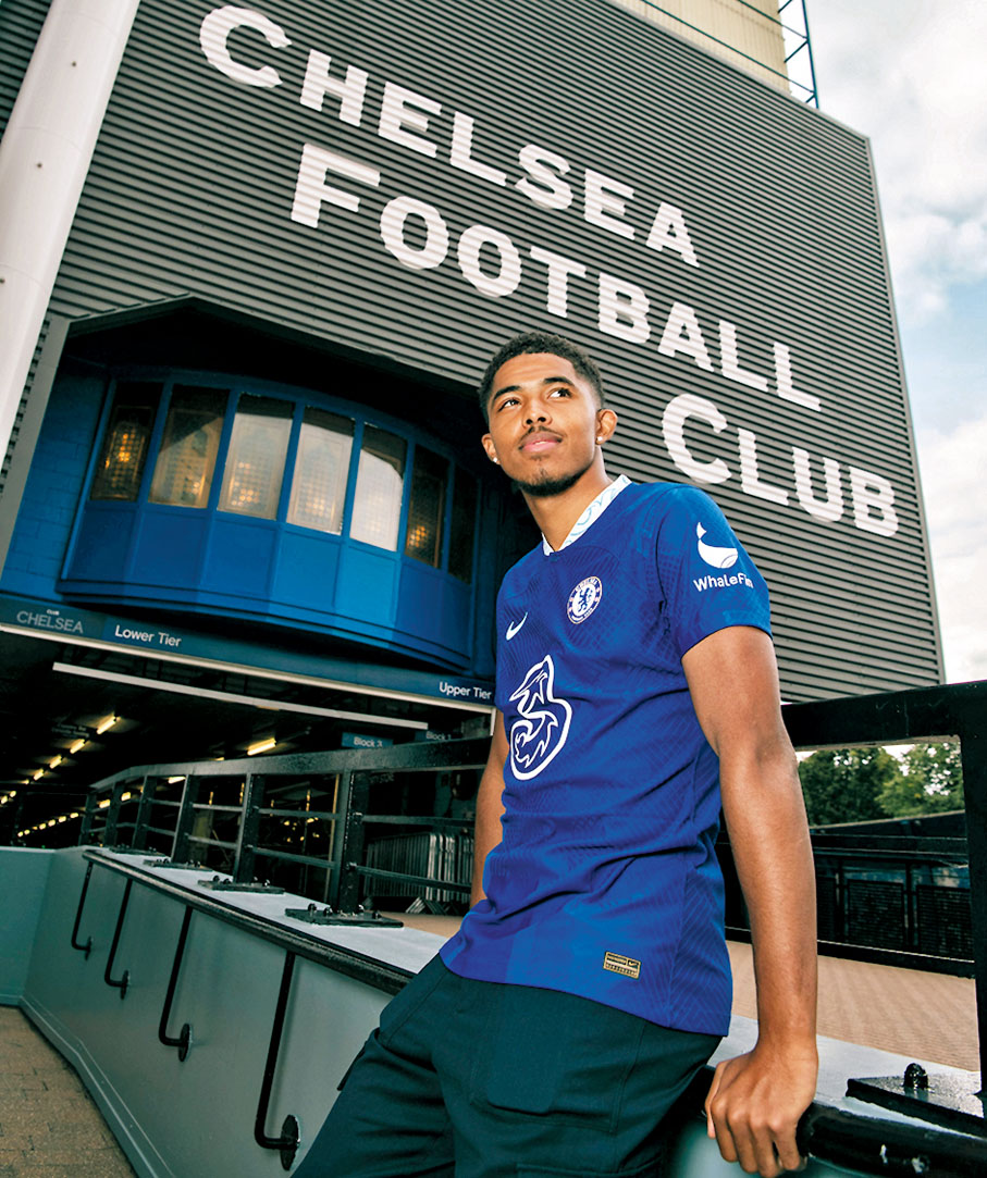 ◆ 科芬拿成為「藍軍」隊史上僅次於盧卡古轉會身價第二貴的球員。  車路士圖片