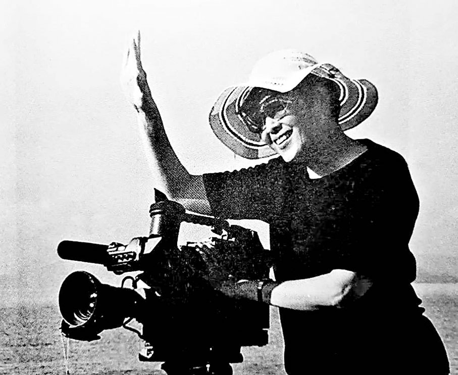 ◆導演黃蜀芹享受自己全力創作電影的那十年。