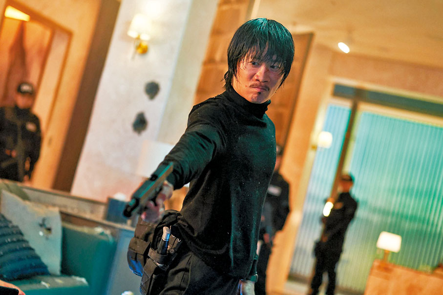 ◆陳善圭飾演犯罪組織首腦張明俊。