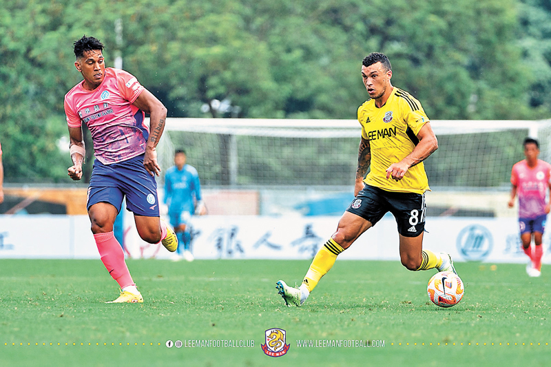 ◆新加盟的艾華頓在上仗為理文射入兩記金球。球會圖片