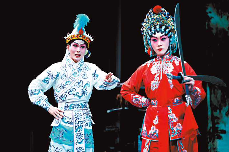 ◆創新粵劇《開心穿粵》劇照。