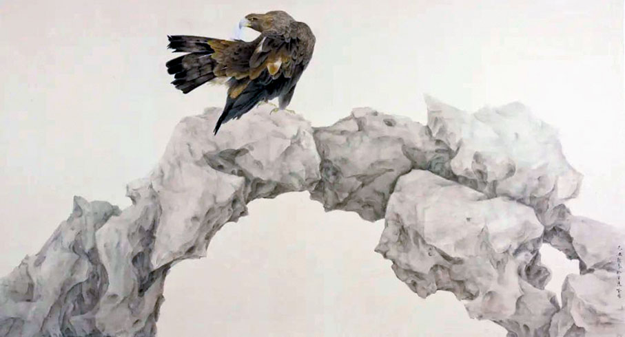 ◆《風中 喻慧》紙本  2009年