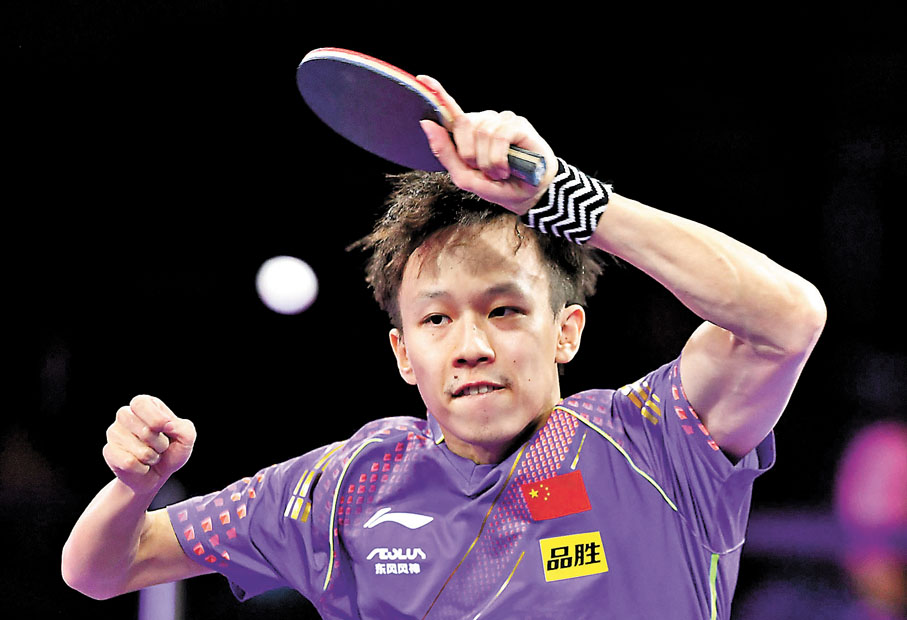 ◆林高遠獲得成都世乒賽團體賽參賽資格。 資料圖片