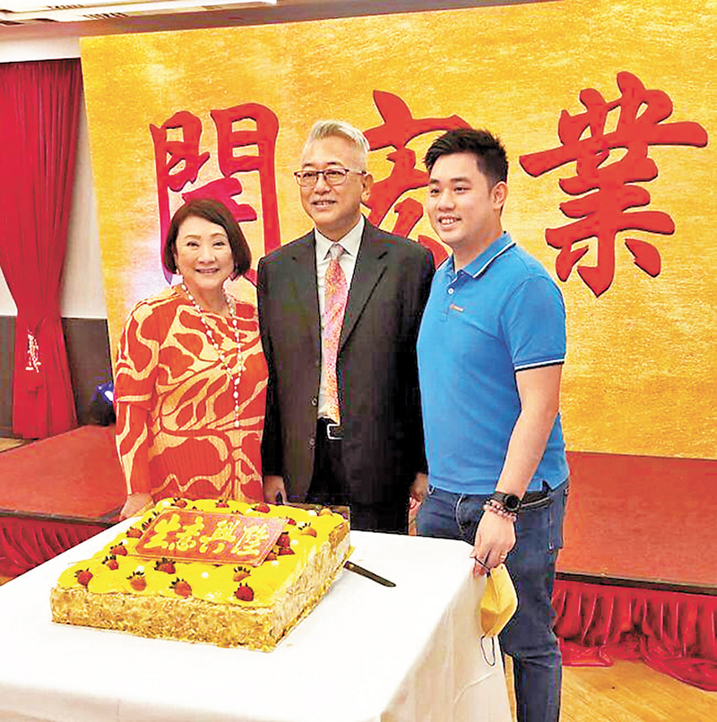 ◆丈夫、兒子都非常支持頌姐！作者供圖