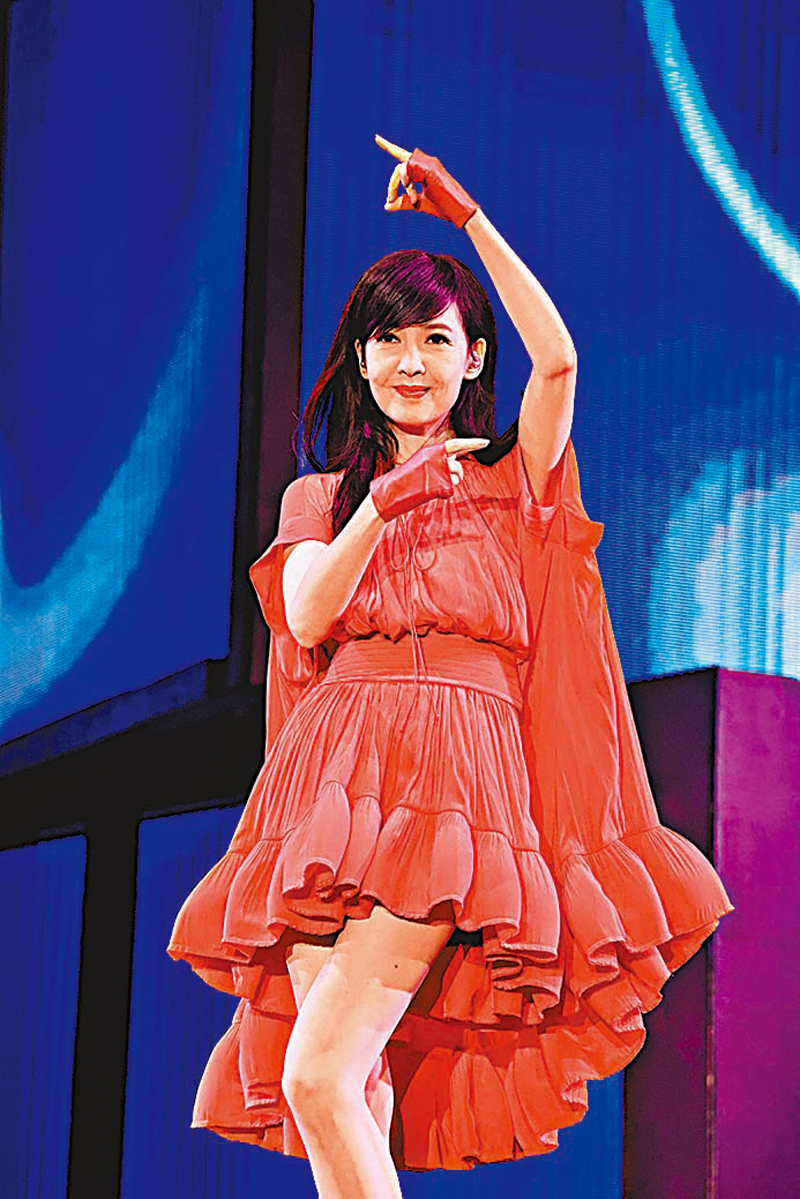 ◆ 周慧敏與黃凱芹可說是樂壇「金童玉女」。