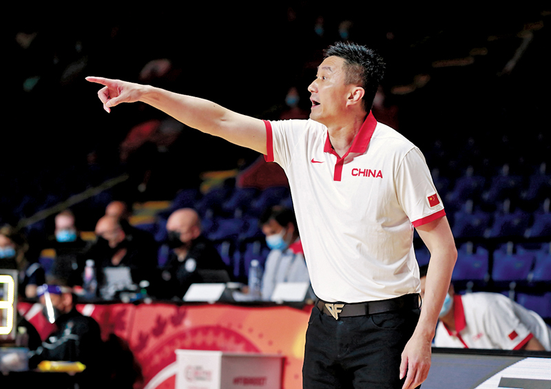 ◆中國男籃主教練杜鋒。 資料圖片