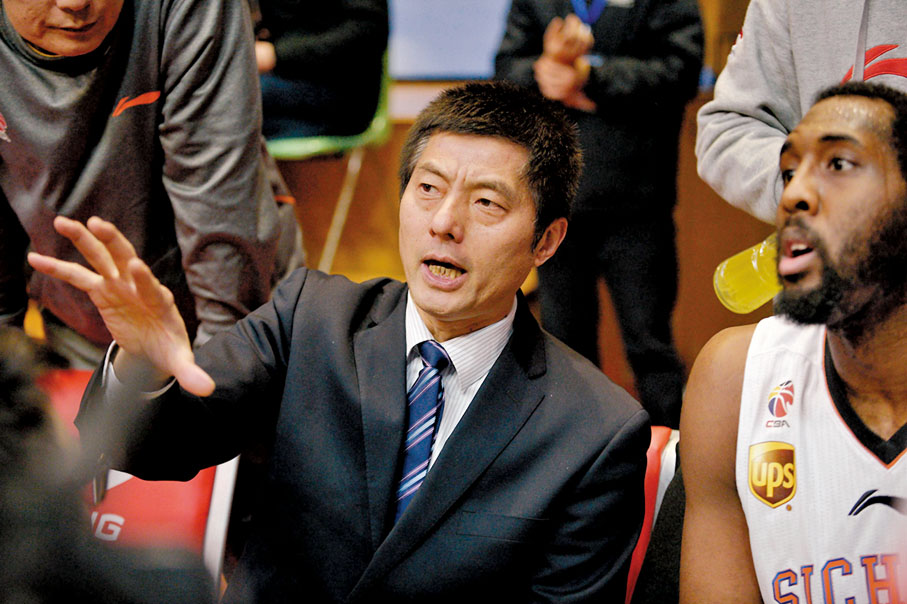 ◆ 馬躍南希望名人堂的啟動對籃球的發展和體育文化傳承都有推動作用。  新華社