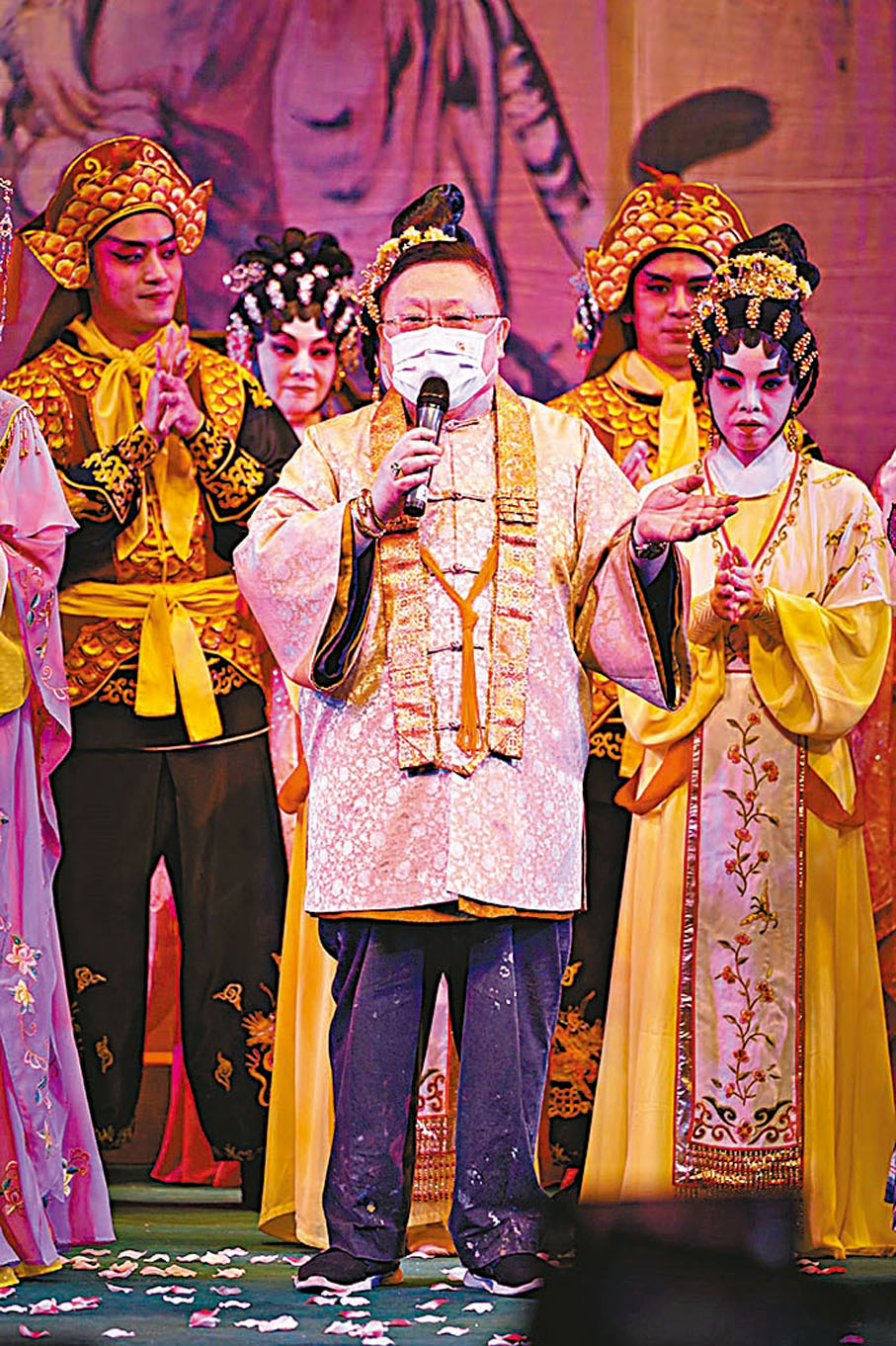 ◆ 李居明大師支持藝術傳承不遺餘力。