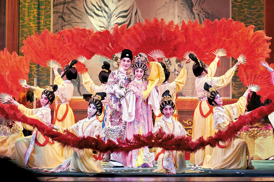 ◆《大唐胭脂》重演，由粵劇新晉藍天佑及鄭雅琪擔演。