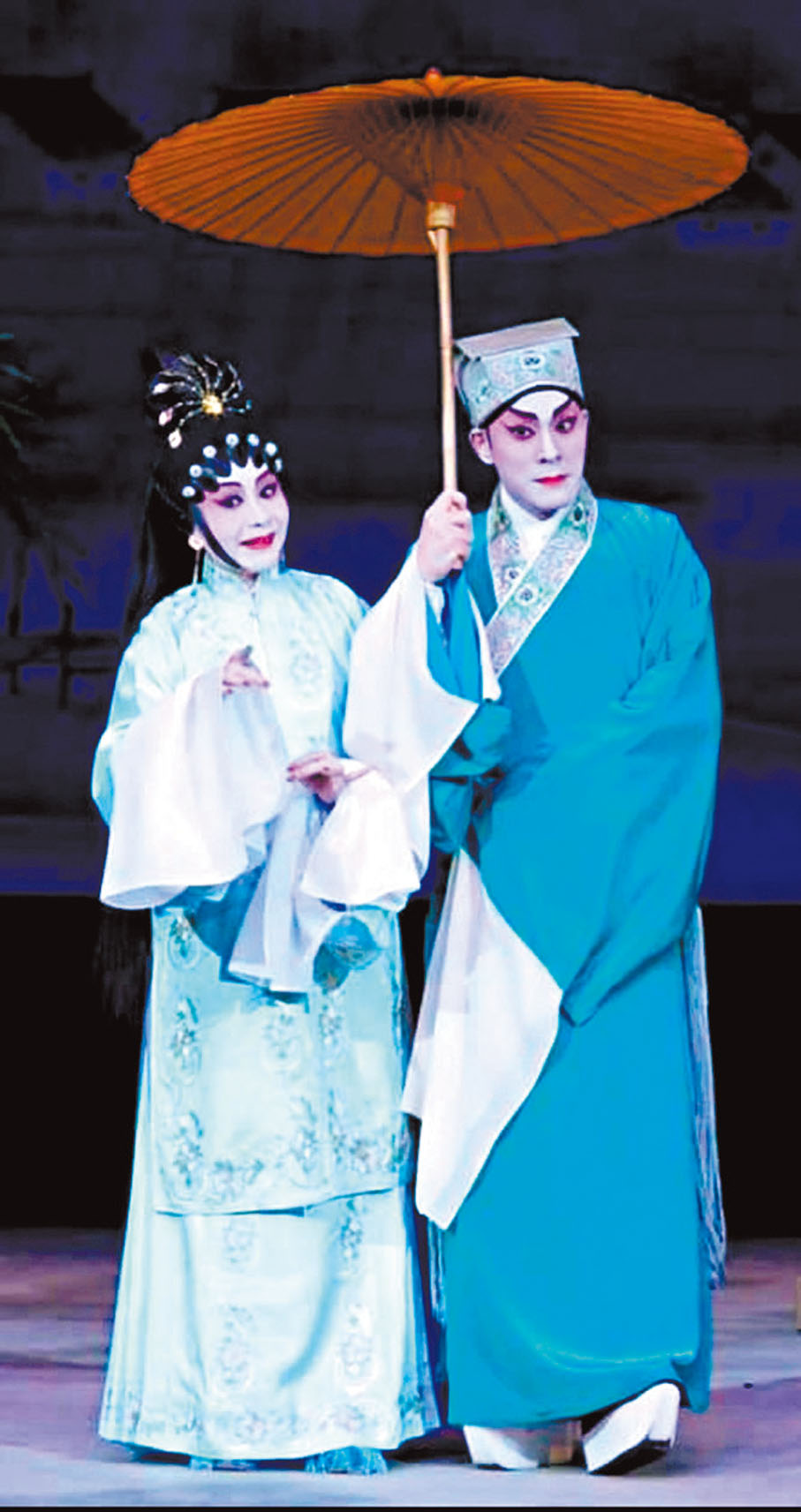 ◆梁兆明和林子青之前常有在折子戲專場合作。