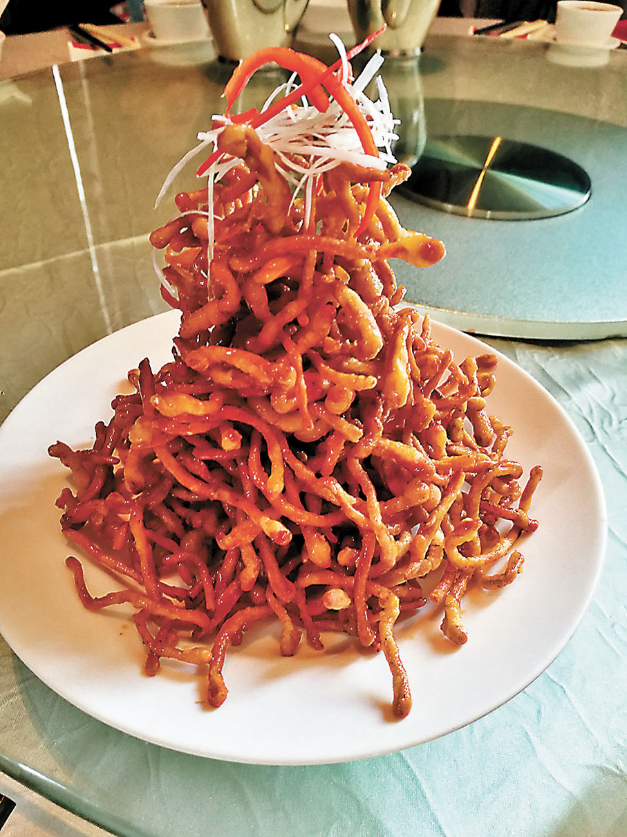 ◆招牌香脆蜜椒蟲草花