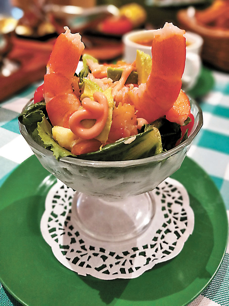 ◆牛油果薯仔蝦沙律