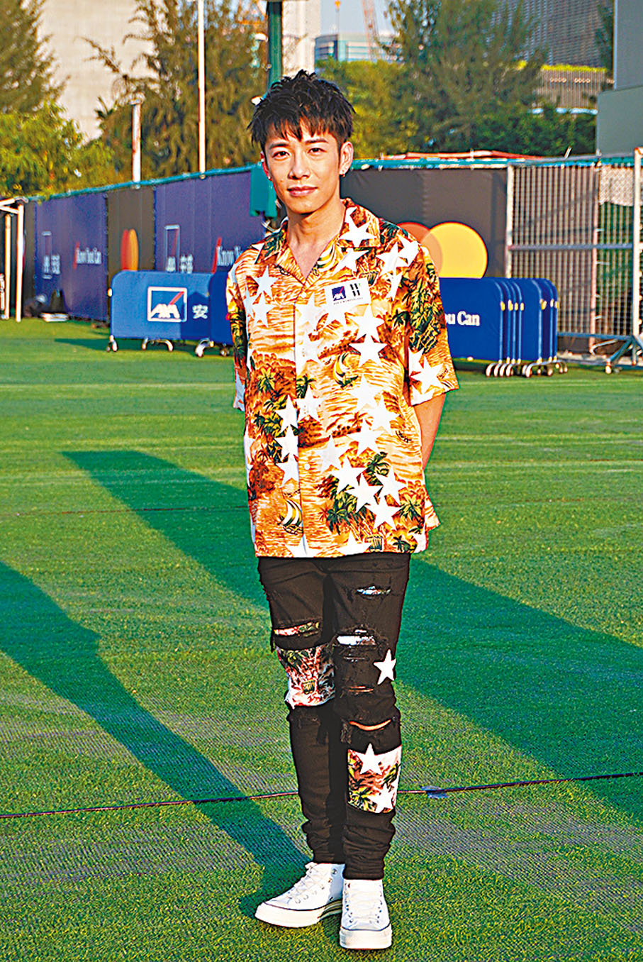 ◆尚有兩個月就開個唱，洪嘉豪的心情難免有點緊張。