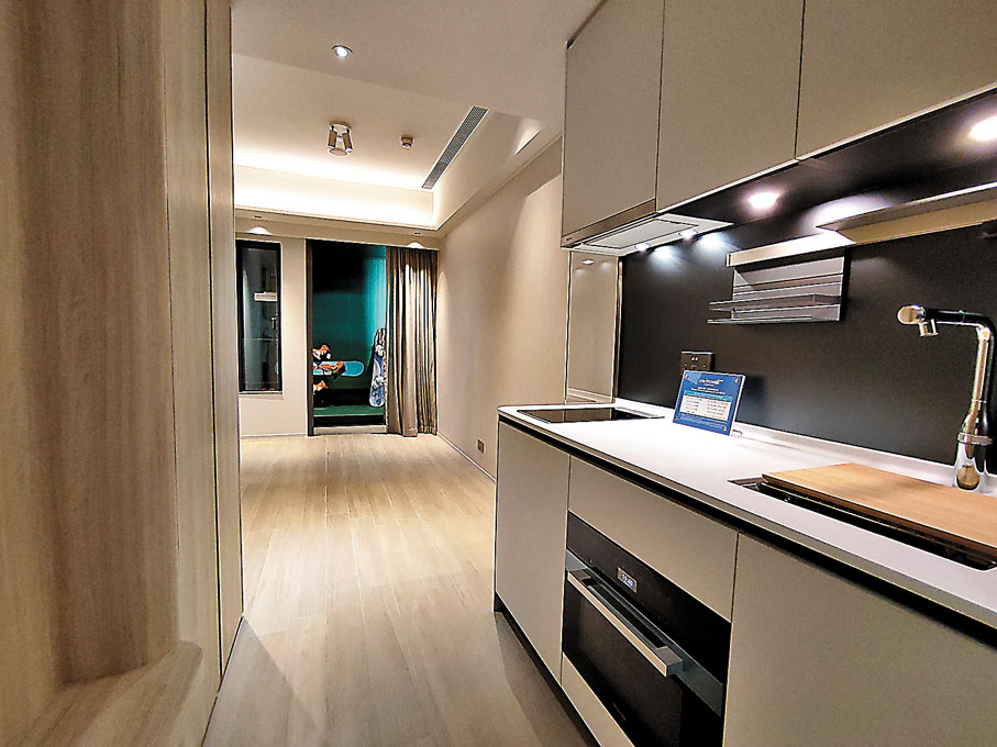 ◆ONE INNOVALE– Bellevue之288呎一房示範單位。記者梁悅琴 攝