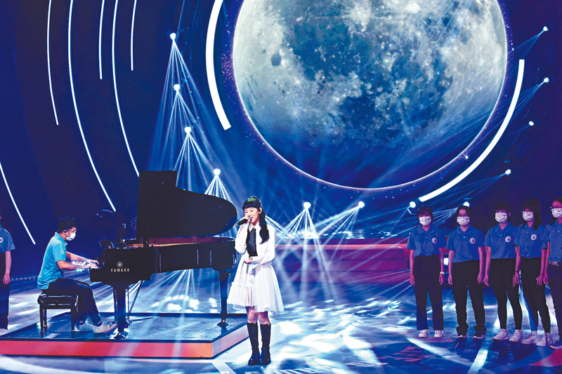 ◆炎明熹新冠康復後首度獻唱。