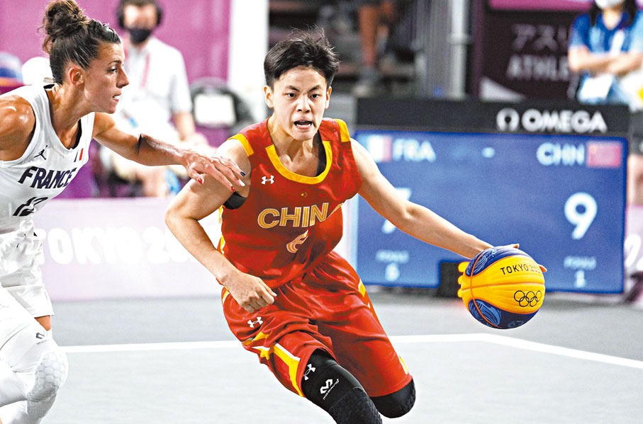 ◆楊舒予表示今次集訓收穫良多。 中新社