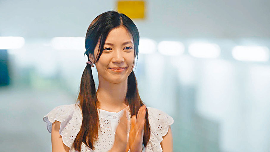 ◆ 陳曉華一向給人柔弱又清純的印象。