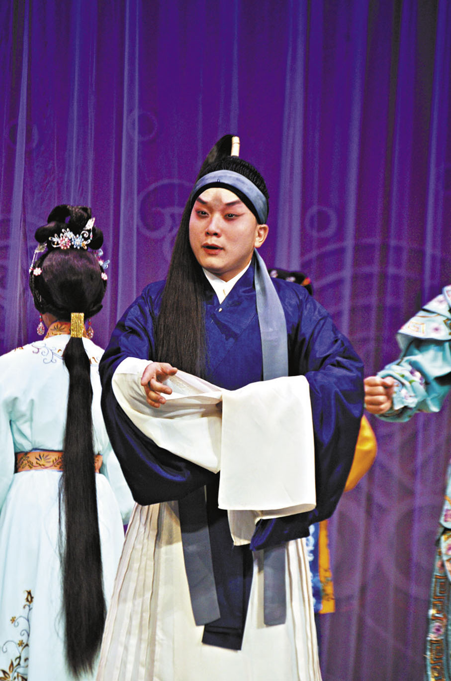 ◆詹浩鋒演出《周瑜歸天》。