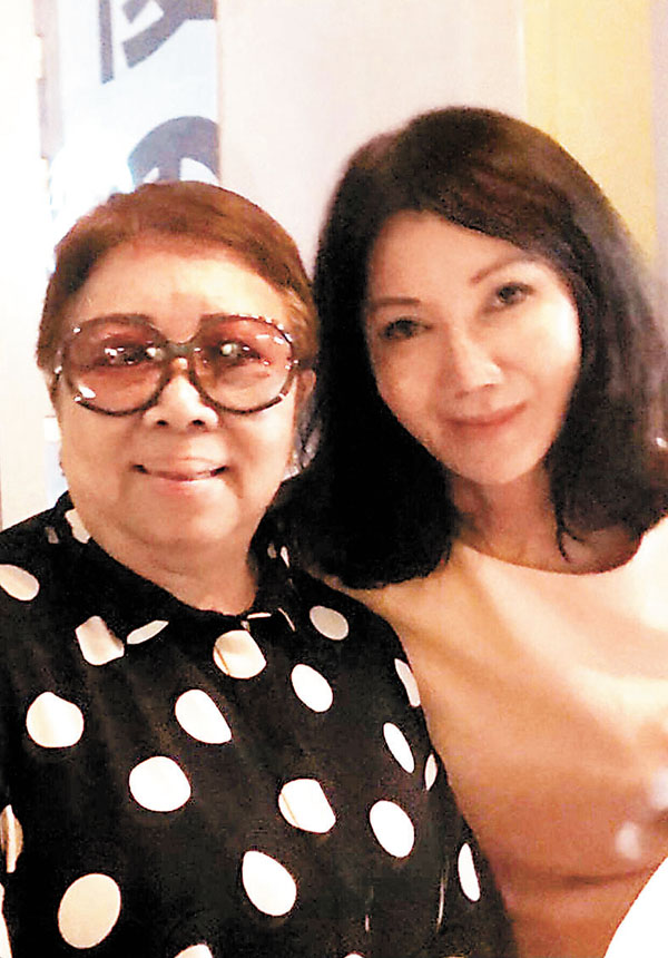 ◆這張照片是和孫泳恩重逢時拍的，可惜攝影的水平太低了！作者供圖