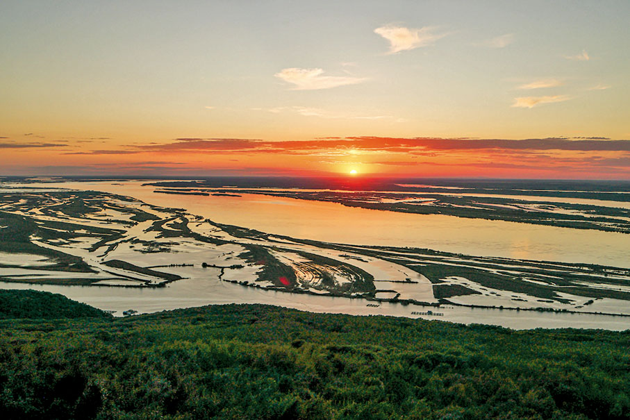 ◆在東極閣拍攝的日落