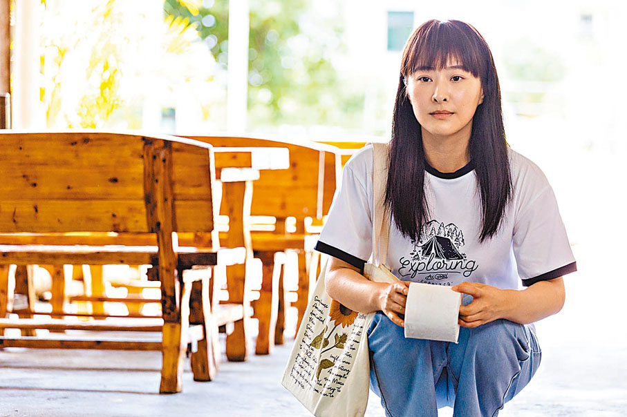 ◆為成功演繹出清純少女，陳瀅主動要求全素顏上鏡。