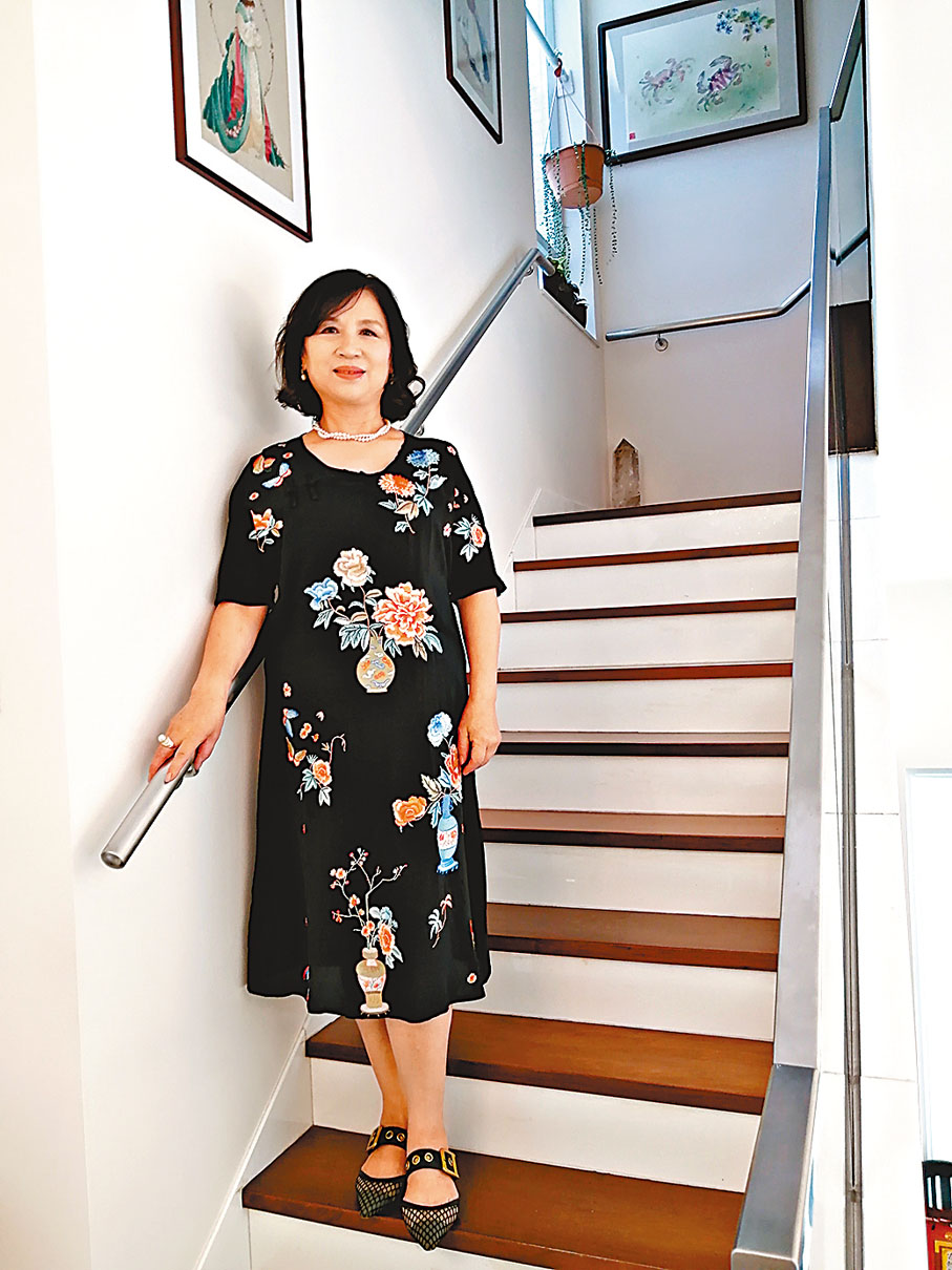 ◆葉欣希望將更多中國文化藝術的氛圍融入社團工作中，傳遞給下一代人。